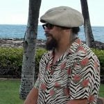 Jason Momoa’s floral zebra print shirt on Today