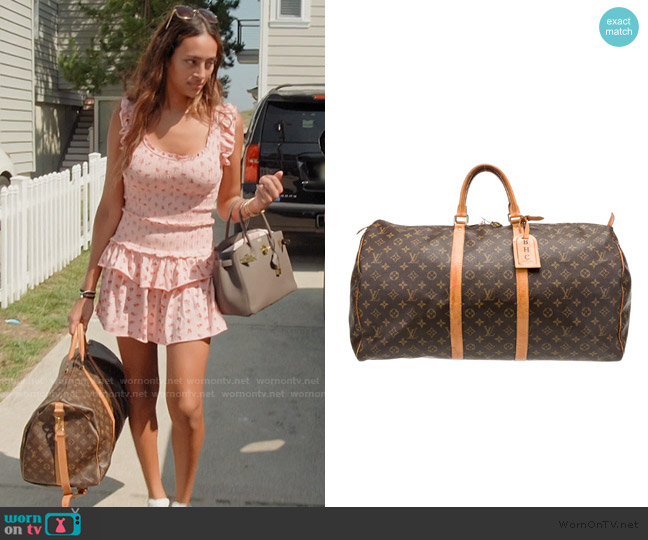 Louis Vuitton LV Monogram Bag worn by Emira D’Spain on Next Gen NYC