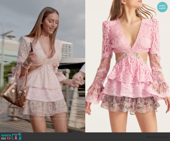 LoveShackFancy Karine Dress worn by Emira D’Spain on Next Gen NYC
