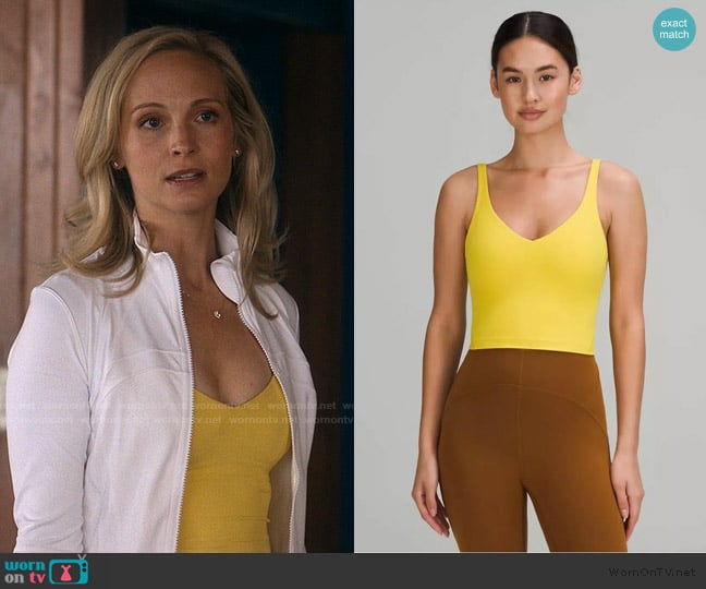Lululemon Align Tank Soleil worn by Elizabeth Sinclair (Candice King) on We Were Liars