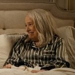 Madeline’s green striped pajamas on Matlock
