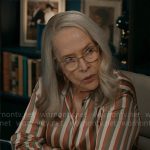 Madeline’s striped button down shirt on Matlock