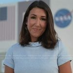 Marissa Parra’s blue tweed dress on Today