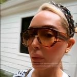 Marysol’s brown sunglasses on The Real Housewives of Miami