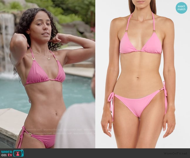 Melissa Odabash Cancun bikini top worn by Ava Dash on Next Gen NYC