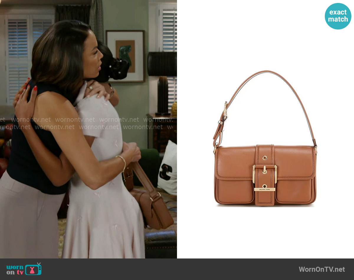 Michael Kors Colby Medium Bag worn by Nicole Dupree Richardson (Daphnee Duplaix) on Beyond the Gates