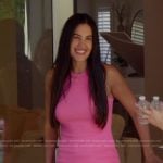 Michelle’s pink mini dress on The Valley