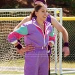 Michelle’s colorblock tracksuit on The Valley