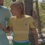 Mirren’s green shorts on We Were Liars