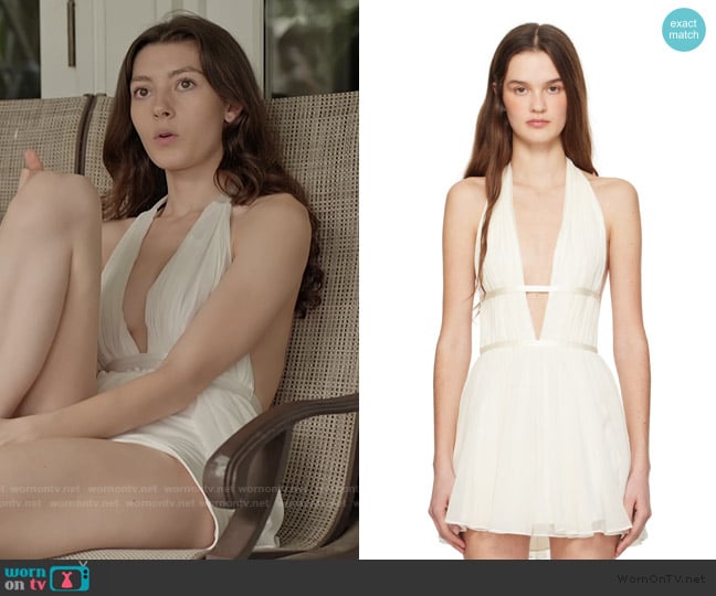 Mirror Palais Off-White Venus Minidress