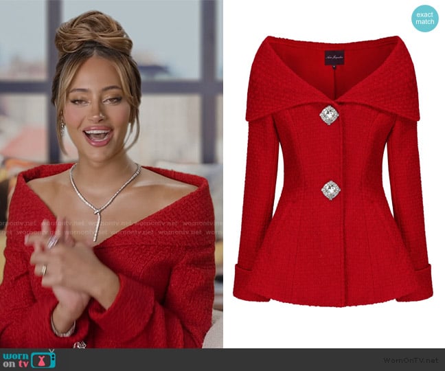 Nana Jacqueline Marlee Top worn by Emira D’Spain on Next Gen NYC