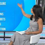 Natalie’s green buckle pumps on Today