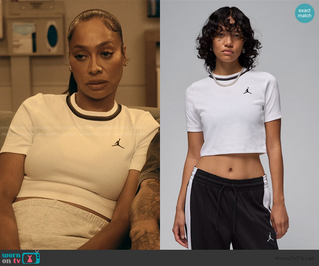 Nike Knit Top worn by Dominique Morris ( La La Anthony) on The Chi