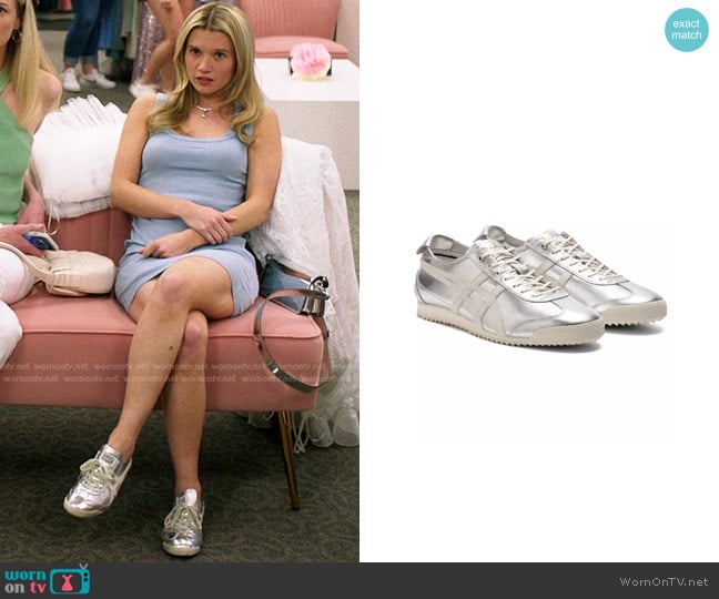 Onitsuka Tiger Mexico 66 SD in Pure Silver/Cream worn by Taylor Jewel (Rain Spencer) on The Summer I Turned Pretty