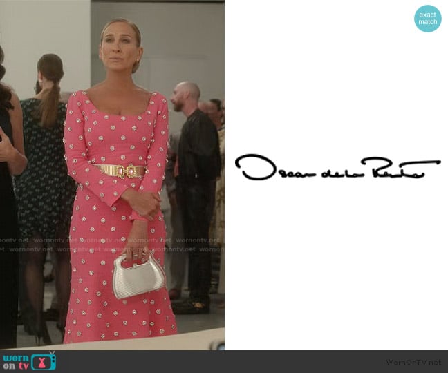 Oscar de la Renta Custom Dress worn by Carrie Bradshaw (Sarah Jessica Parker) on And Just Like That
