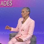 Sharon Malone’s pink blazer and pants on Today