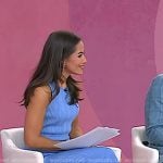Kaylee’s print sligback pumps on Today