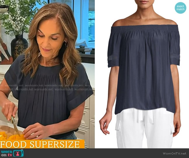 Ramy Brook Jessica Top worn by Joy Bauer on Today