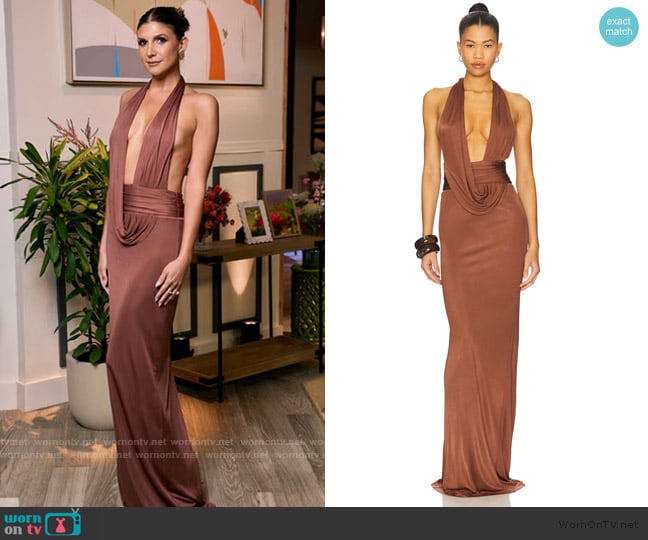 Retrofete Payton Dress worn by Janet Caperna on The Valley