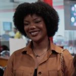 Riley’s brown shirt on Next Gen NYC