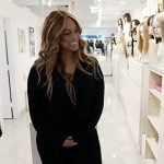Tyra Banks’s black sandals on Today