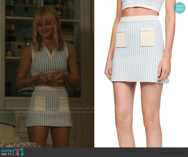 Sandro Aussna Skirt worn by Mirren Sinclair Sheffield (Esther McGregor) on We Were Liars