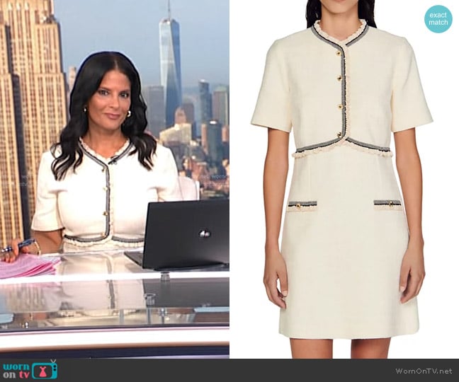 Sandro Nava Dress worn by Darlene Rodriguez on Today