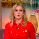 Sara’s red jacket on The View