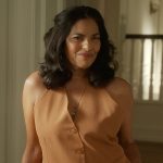 Seema’s brown suit on And Just Like That