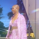Guerdy’s sequin blazer and pants on The Real Housewives of Miami
