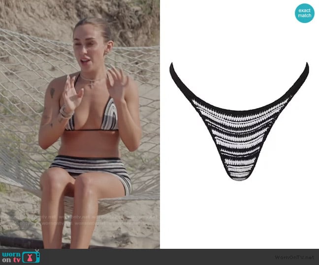 Shondel La Bon Bikini Bottom worn by Ariana Biermann on Next Gen NYC