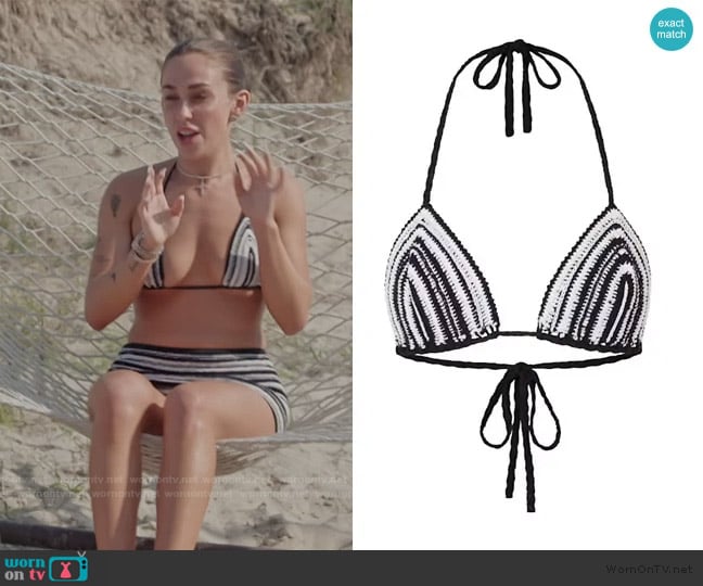 Shondel La Bon Bikini Top worn by Ariana Biermann on Next Gen NYC