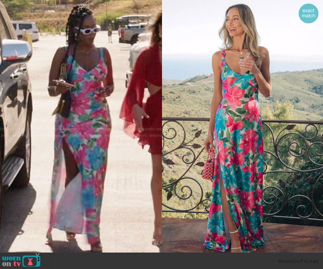 Show Me Your Mumu Anderson Maxi Dress worn by Jasmine Goode on The Valley