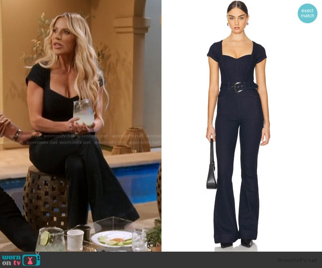 Show Me Your Mumu Downtown Jumpsuit worn by Jennifer Pedranti on The Real Housewives of Orange County