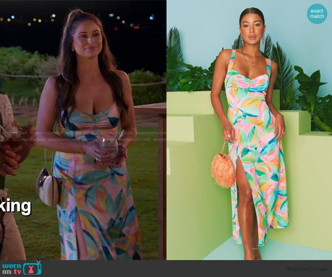 Show Me Your Mumu Mina Midi Dress worn by Nia Booko on The Valley