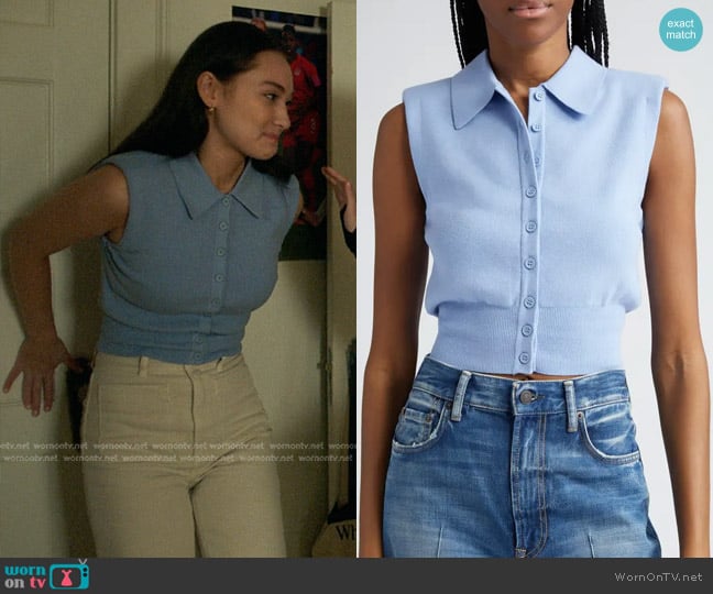 Staud Nola Wool Sweater worn by Belly Conklin (Lola Tung) on The Summer I Turned Pretty