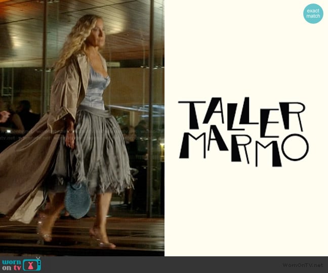 Taller Marmo Custom Made Coat worn by Carrie Bradshaw (Sarah Jessica Parker) on And Just Like That