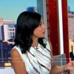 Dr. Tara Narula’s dye striped dress on Good Morning America