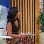 Dr. Tara Narula’s animal print skirt on Good Morning America