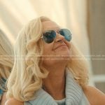 Tipper’s blue aviator sunglasses on We Were Liars