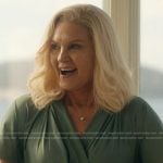 Tipper’s green wrap dress on We Were Liars