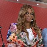 Tyra Banks’s floral blazer on Today