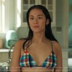 Belly’s plaid bikini on The Summer I Turned Pretty