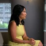 Vicky Nguyen’s yellow sleeveless ribbed dress on Today