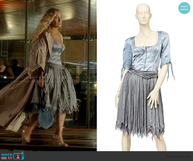 Vivienne Westwood 2011 Spring Summer Collection worn by Carrie Bradshaw (Sarah Jessica Parker) on And Just Like That