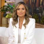 Rhiannon’s white blazer on Good Morning America