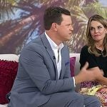 Willie Geist’s white and green sneakers on Today