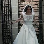 Willow’s wedding dress on General Hospital