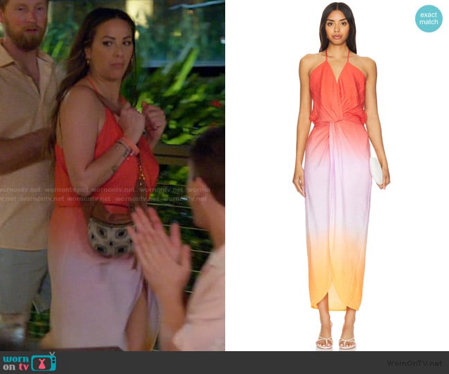 Young Fabulous and Broke Siren Slip Dress worn by Kristen Doute on The Valley