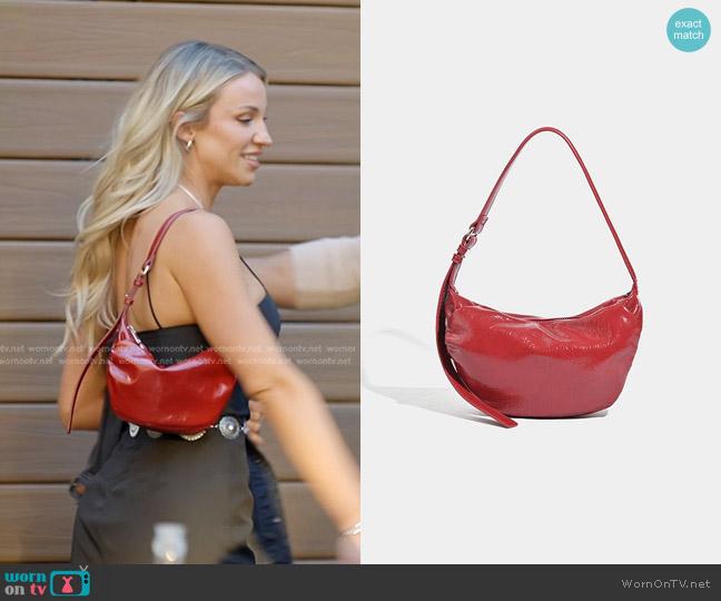 Zara Ruched Shoulder Bag worn by Calah Jackson on The McBee Dynasty Real American Cowboys